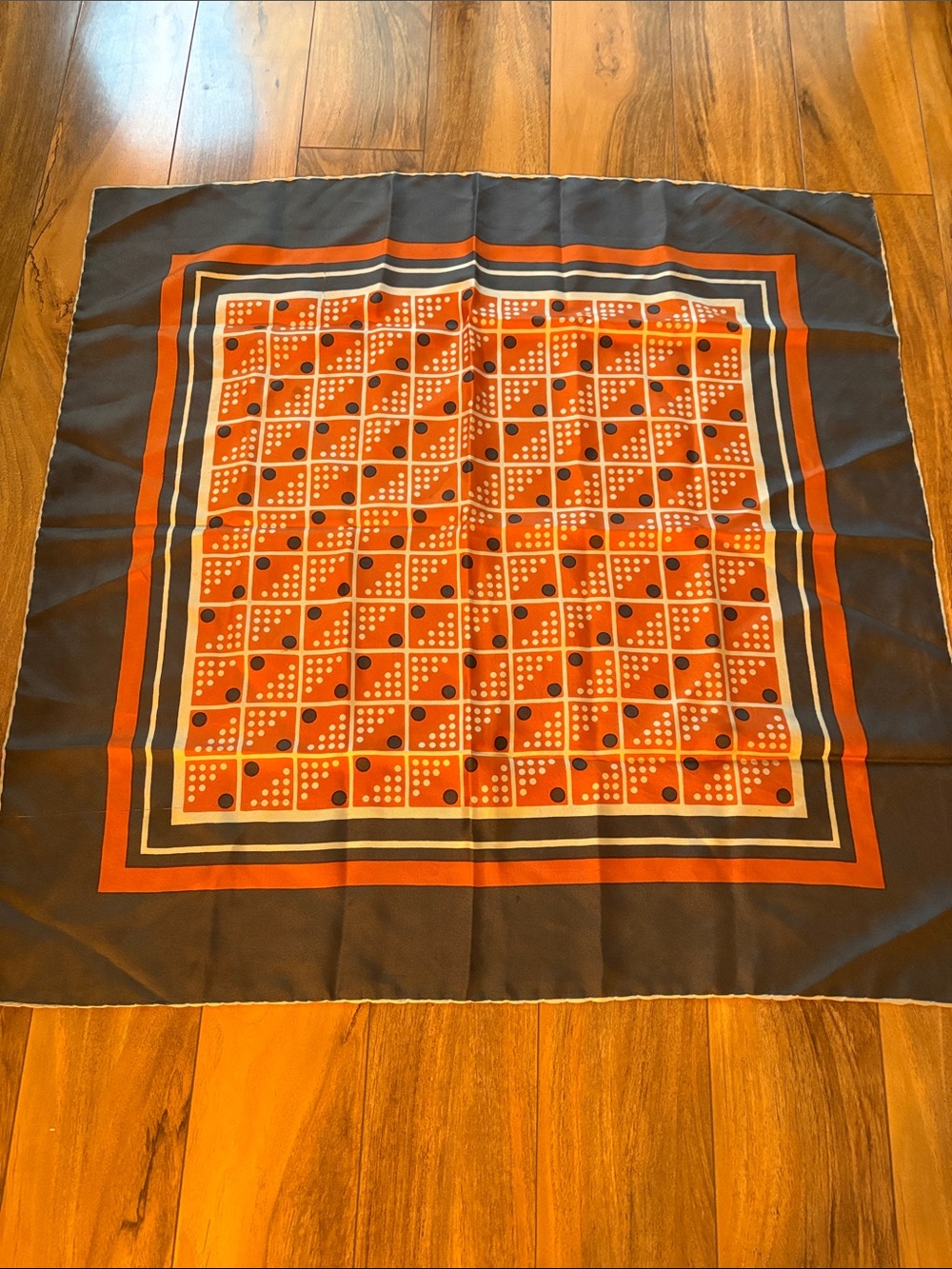 100% silk 30” scarf